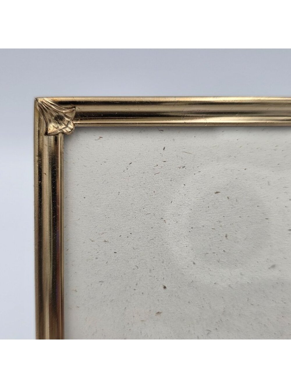 Gold Tone Ornate Vintage Picture Frames Metal Embossed Detailing 2.75x4" PF72